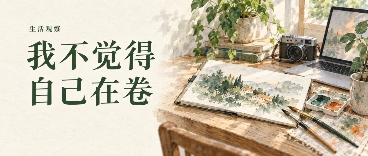 我不觉得自己在卷公众号封面