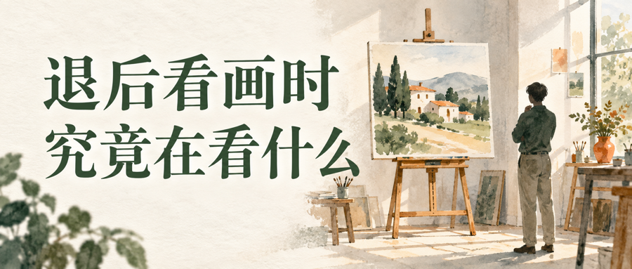 退后看画时究竟在看什么文章封面