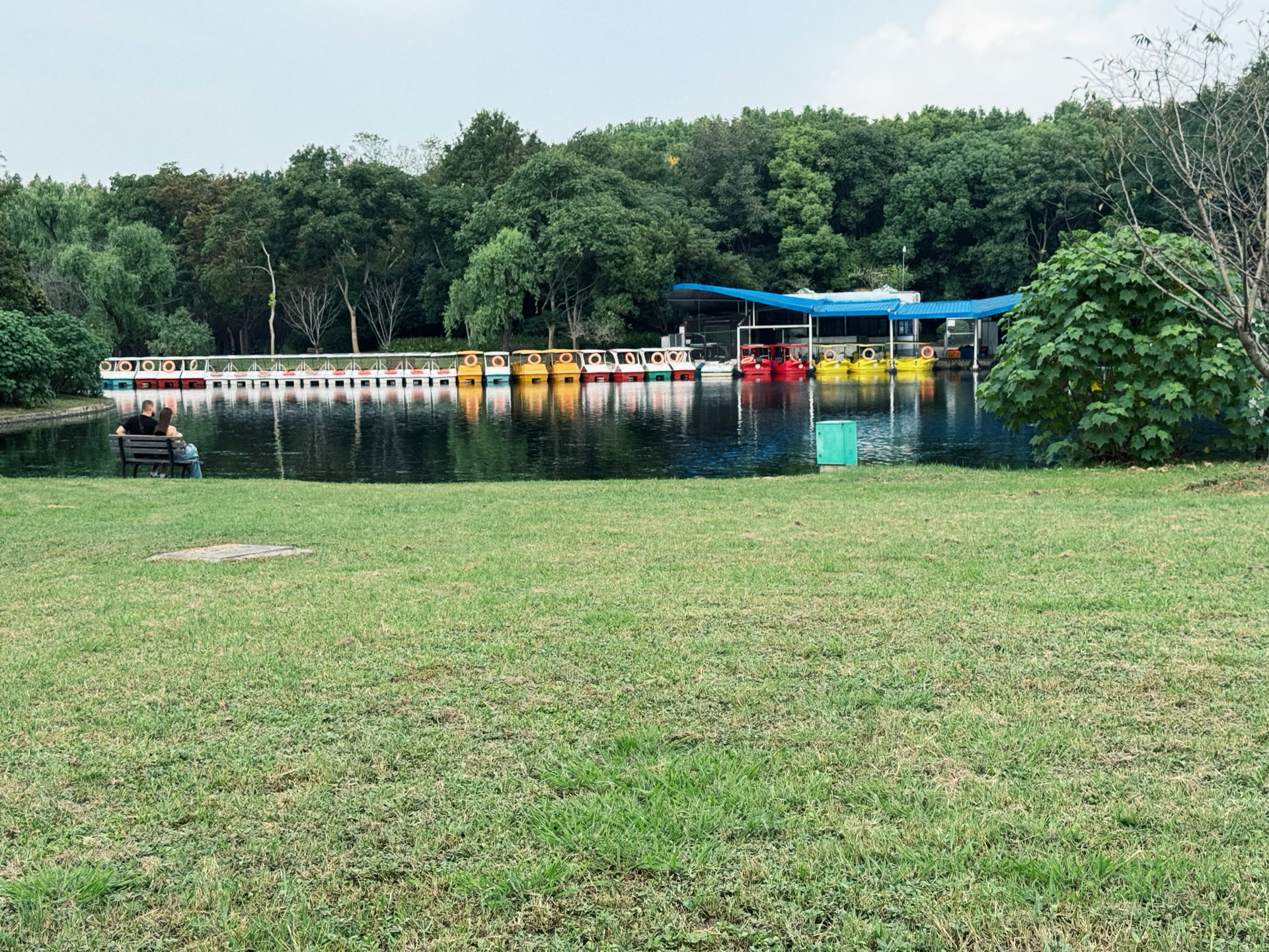 Gongqing Forest Park · What I saw · The pleasure-boat pier